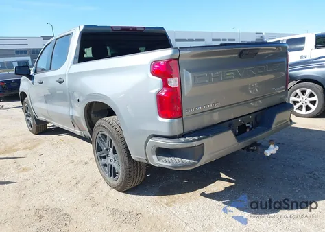 2024 Chevrolet Silverado 1500 2Wd Short Bed Custom z USA, uszkodzony, nr VIN 1GCPABEK6RZ323639